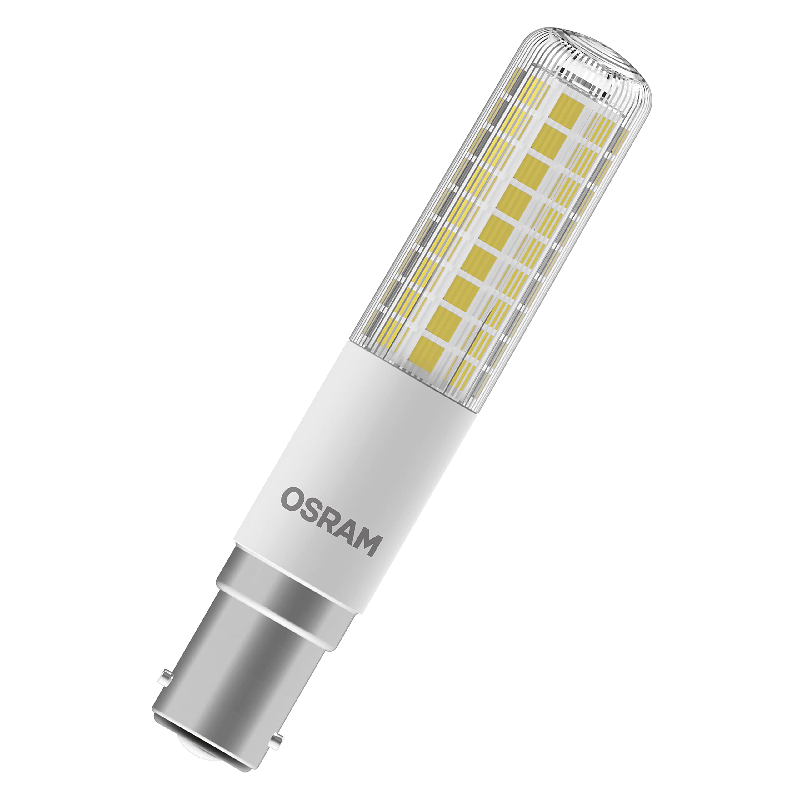 Osram LED Superstar Special T SLIM – dimmbare schlanke LED-Speziallampe, B15d Sockel, 2700K