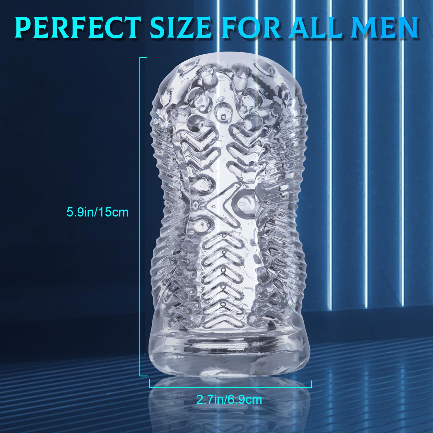 P9- Bellissimo e Durevole Giocattolo Relax in Silicone Trasparente per Uomo Ṽagiṉe In Silicone Ṝeale Ḿâsṯurbṯöre Uṑmo Mầsturbatǒte TǒIls DoNna Masturầziǒne Rêalistico Uòmo Püssycầt TǒYs