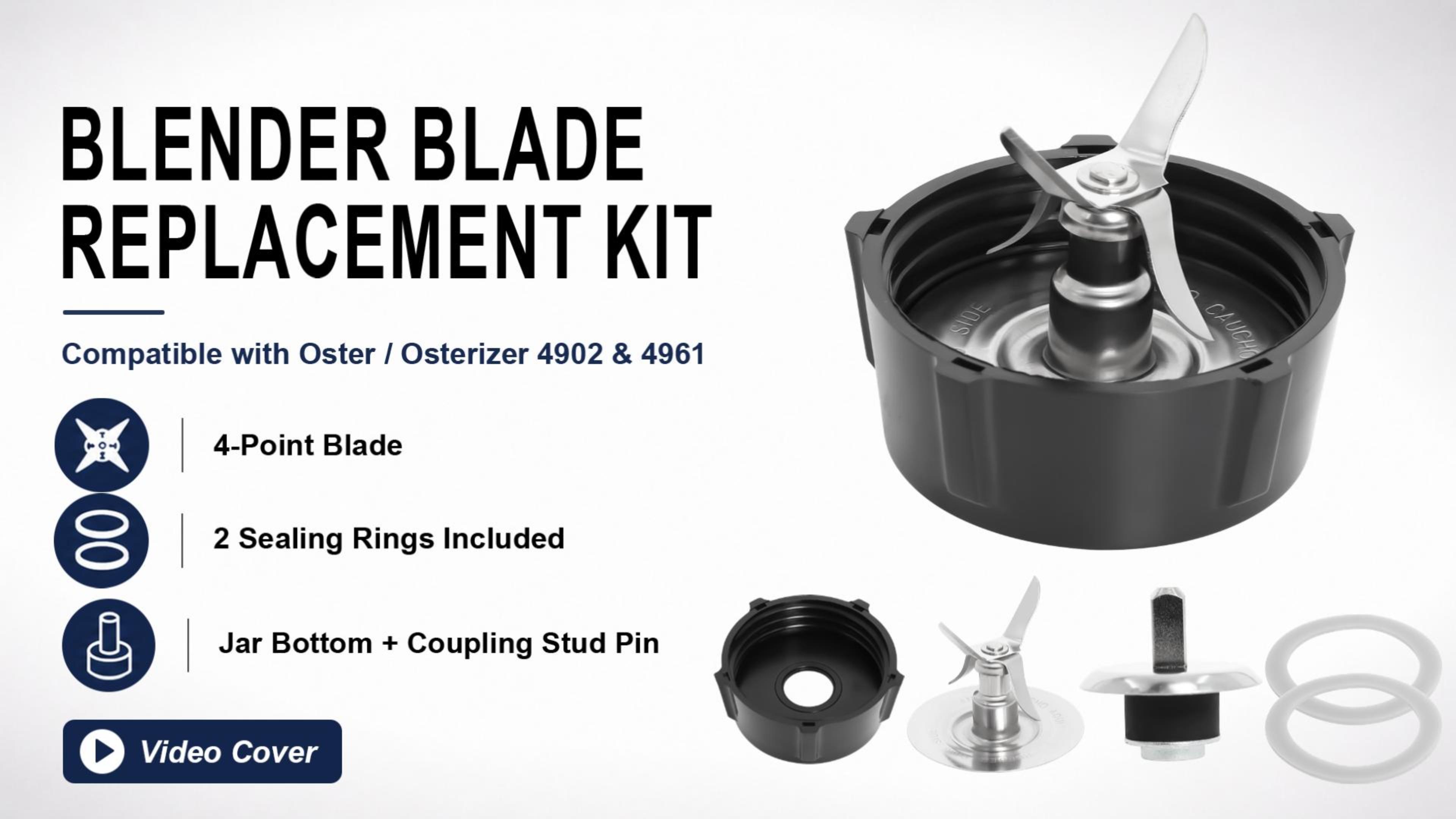 Amazon.com: Blender Blade for Oster Osterizer with Sealing Ring