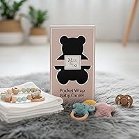 Vista 9 de Portabebés - Portabebés de algodón de primera calidad para recién nacidos a niños pequeños - Portabebés - Soporte para bebé talla única para todos