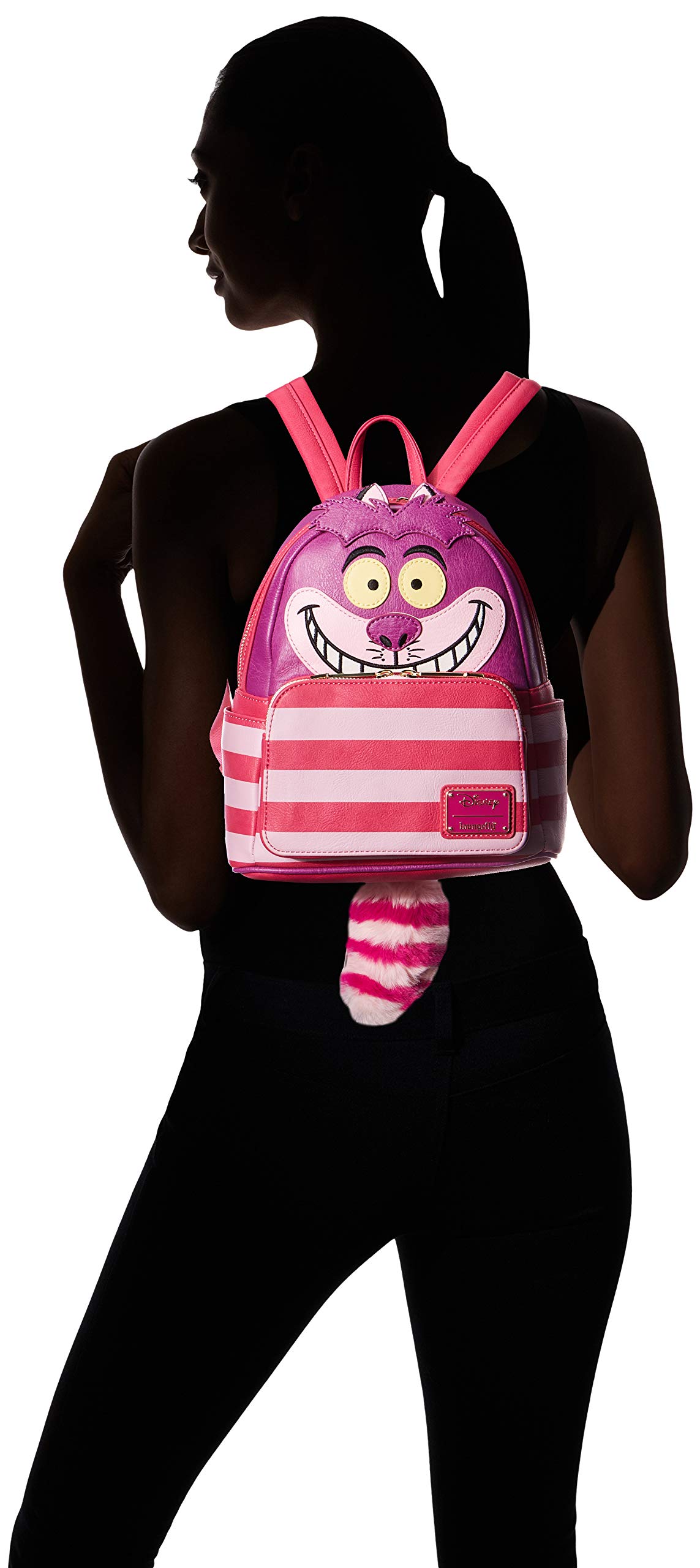 Portefeuille Loungefly Stitch Déguisé En Chat Du Cheshire - Disney - Rose - Neuf