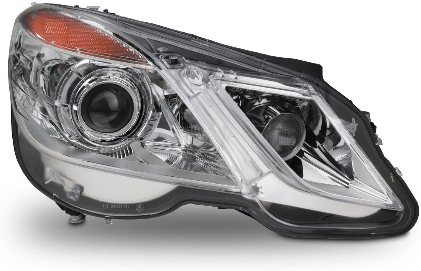 AKKON - Fits 2010-2013 Mercedes Benz E350 E550 Sedan/Wagon [HID/Xenon Type] Projector w/AFS Chrome Headlight Passenger