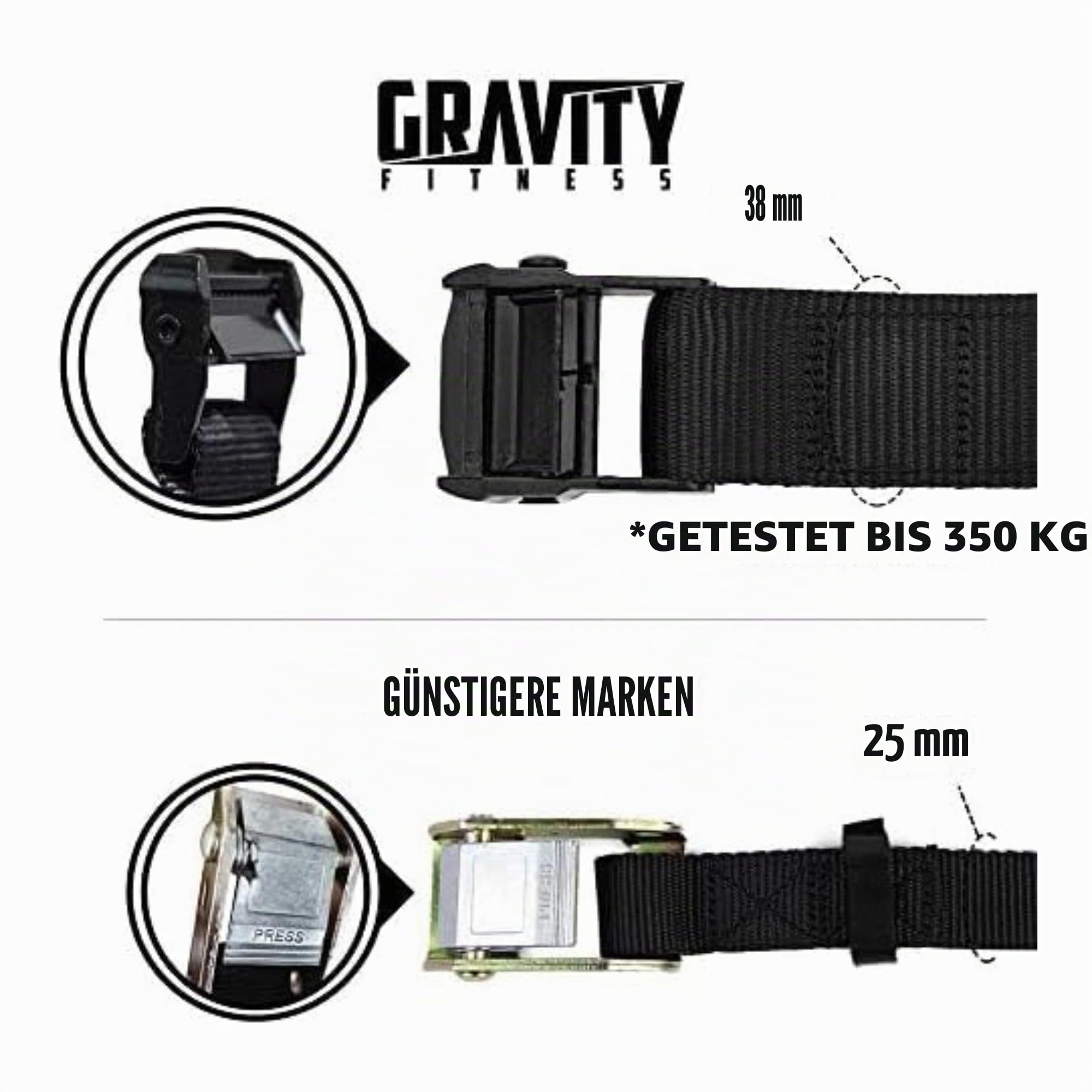 Gravity Fitness Holz-Gymnastikringe
