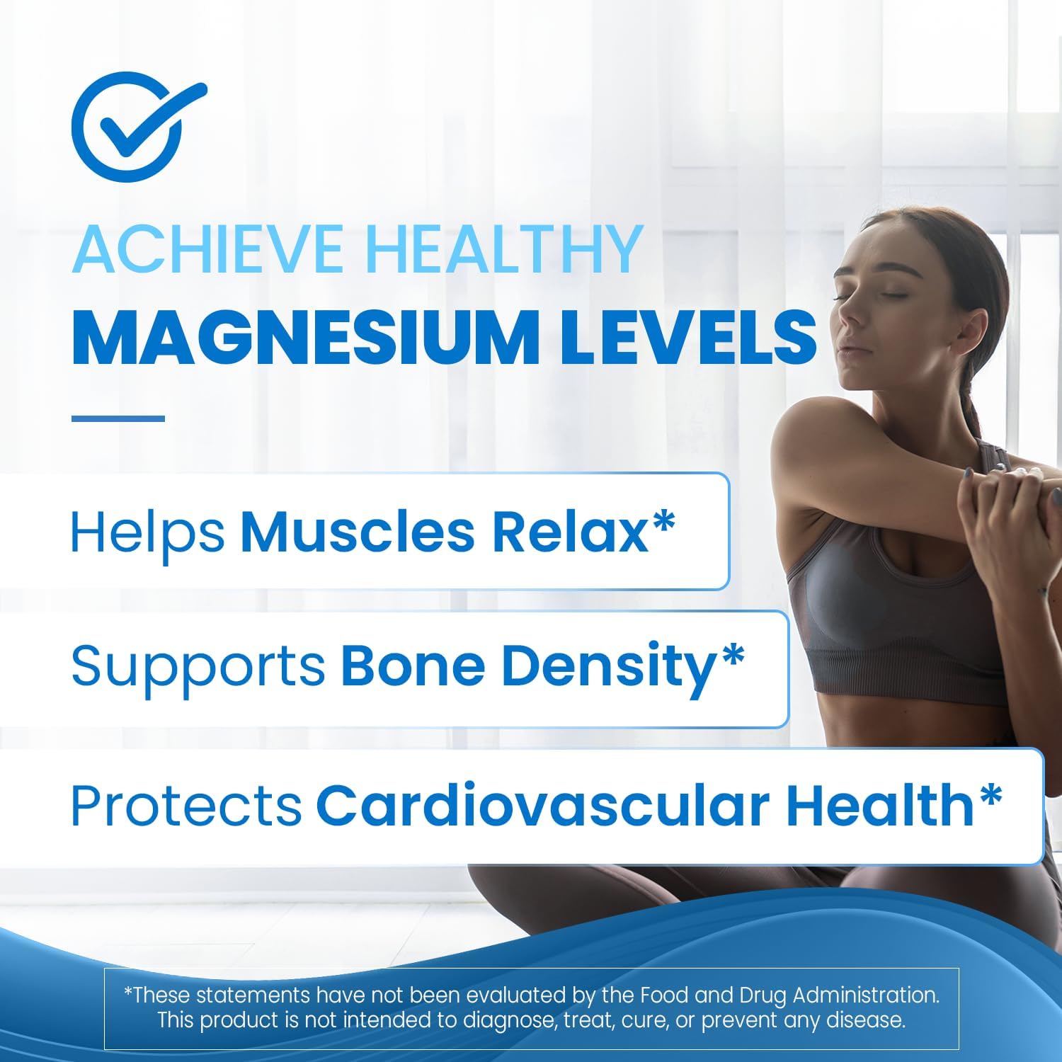Doctor's Best High Absorption Magnesium Glycinate Lysinate, 100% Chelated, TRACCS, Not Buffered, Non-GMO, Vegan, Gluten & Soy Free, 100 mg, 120 Tablets (Packaging May Vary)