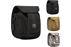 Slingshot Ammo Pouch - Premium Utility Gadget Gear Pack Ammo Steel Balls Bearings Bag