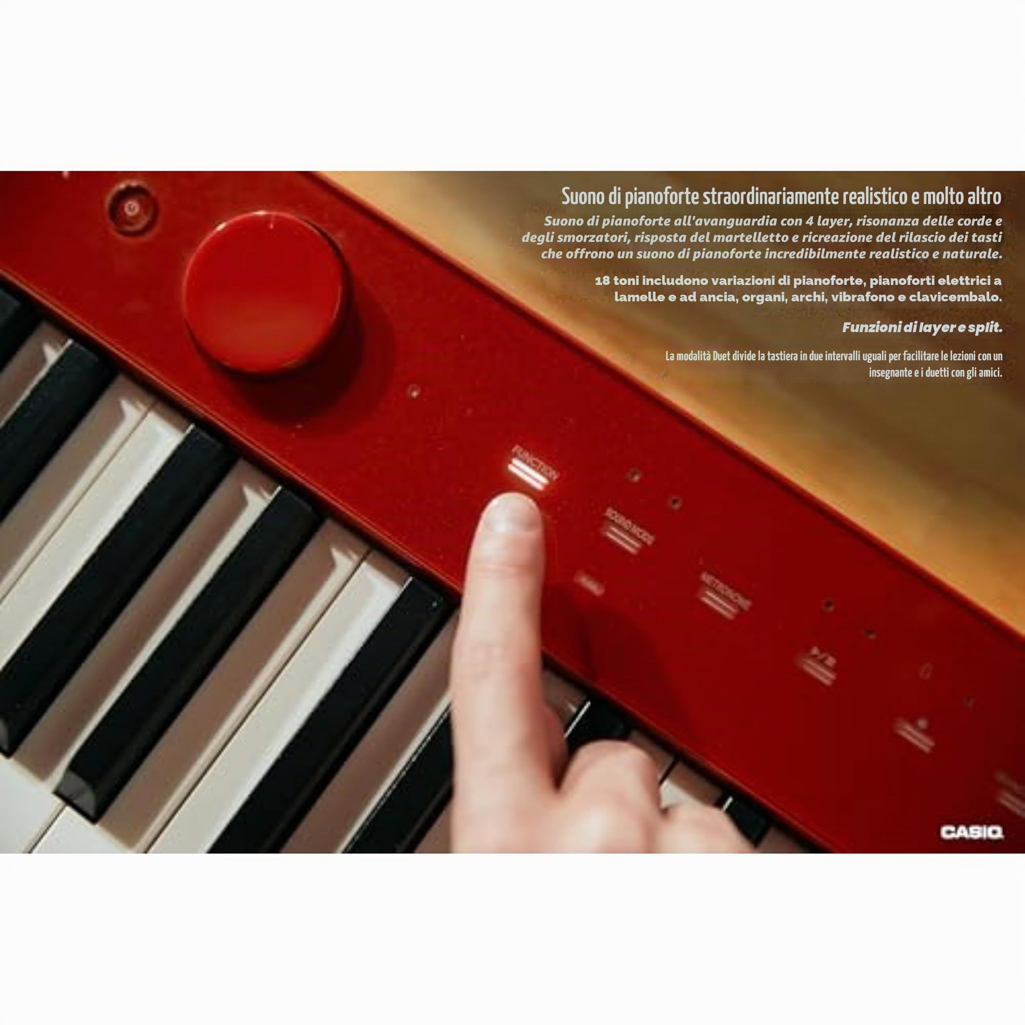 Casio, 88-Key Digital Pianos-Stage (PX-S1100RD)