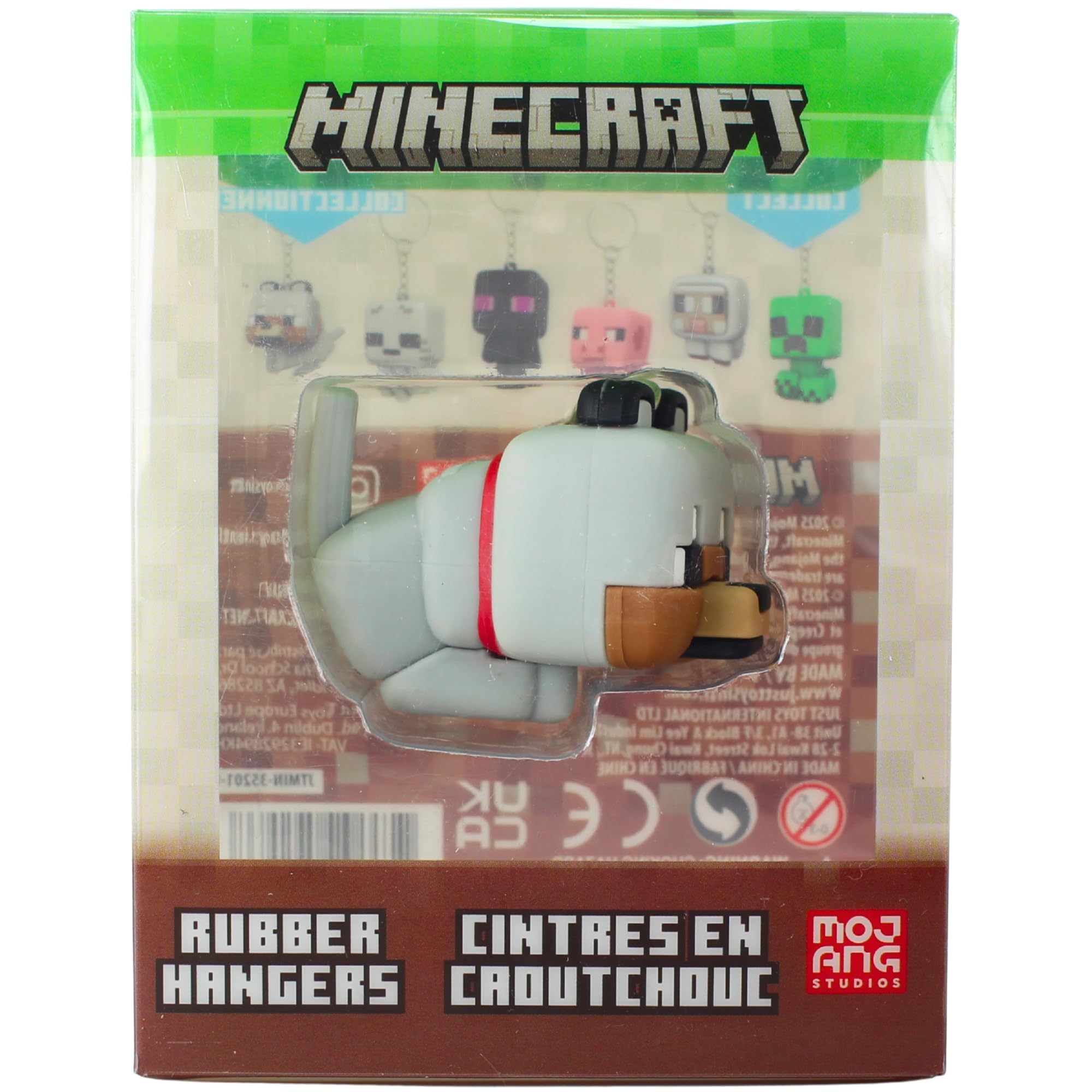 Minecraft Character Blind Bag Figures & Animals - (Rubber Keychain Dog) — image 1