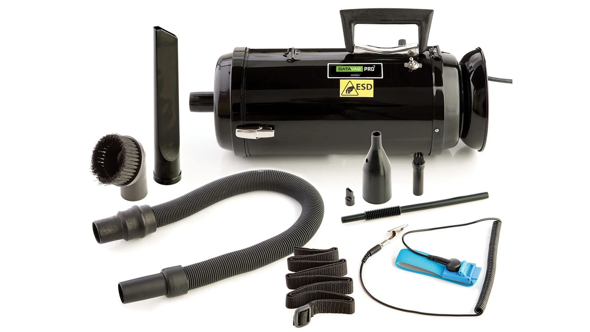 Data-Vac Metro DV3ESD1 ESD All-Steel Safe Maintenance System for High Tech Electronic Equipment with Hepa Filter (1.7PHP, 2Speed Motor)