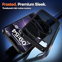 Vista 388 de TAURI Funda magnética 2 en 1 transparente para iPhone 14 Pro, compatible con Magsafe [no amarillenta] con protector de pantalla, protección de grado