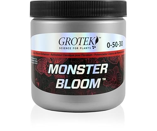Grotek GTMB6030 Monster Bloom Nutrientes hidropónicos, 17.64 oz, negro