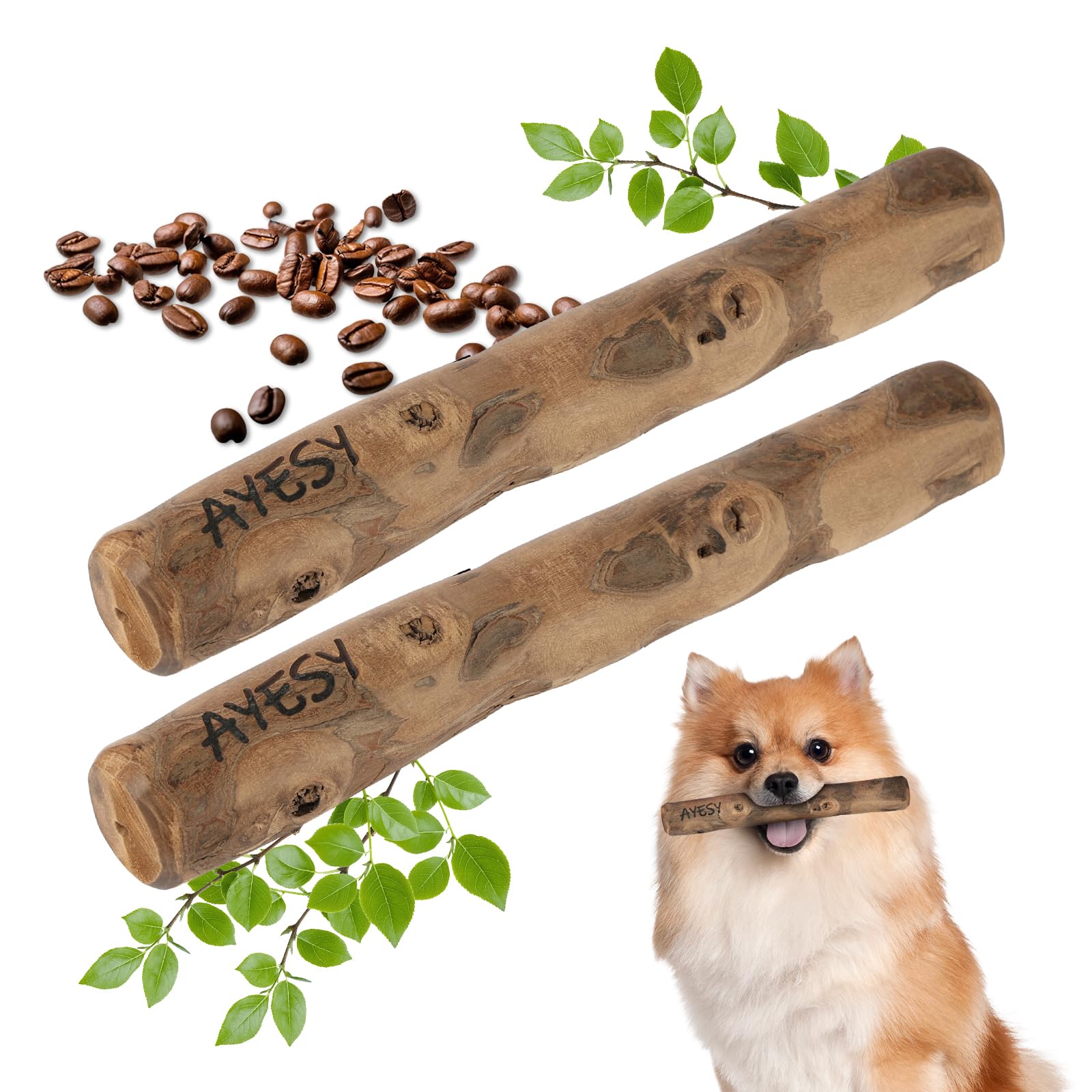 AYESY Coffee Wood Dog Chew