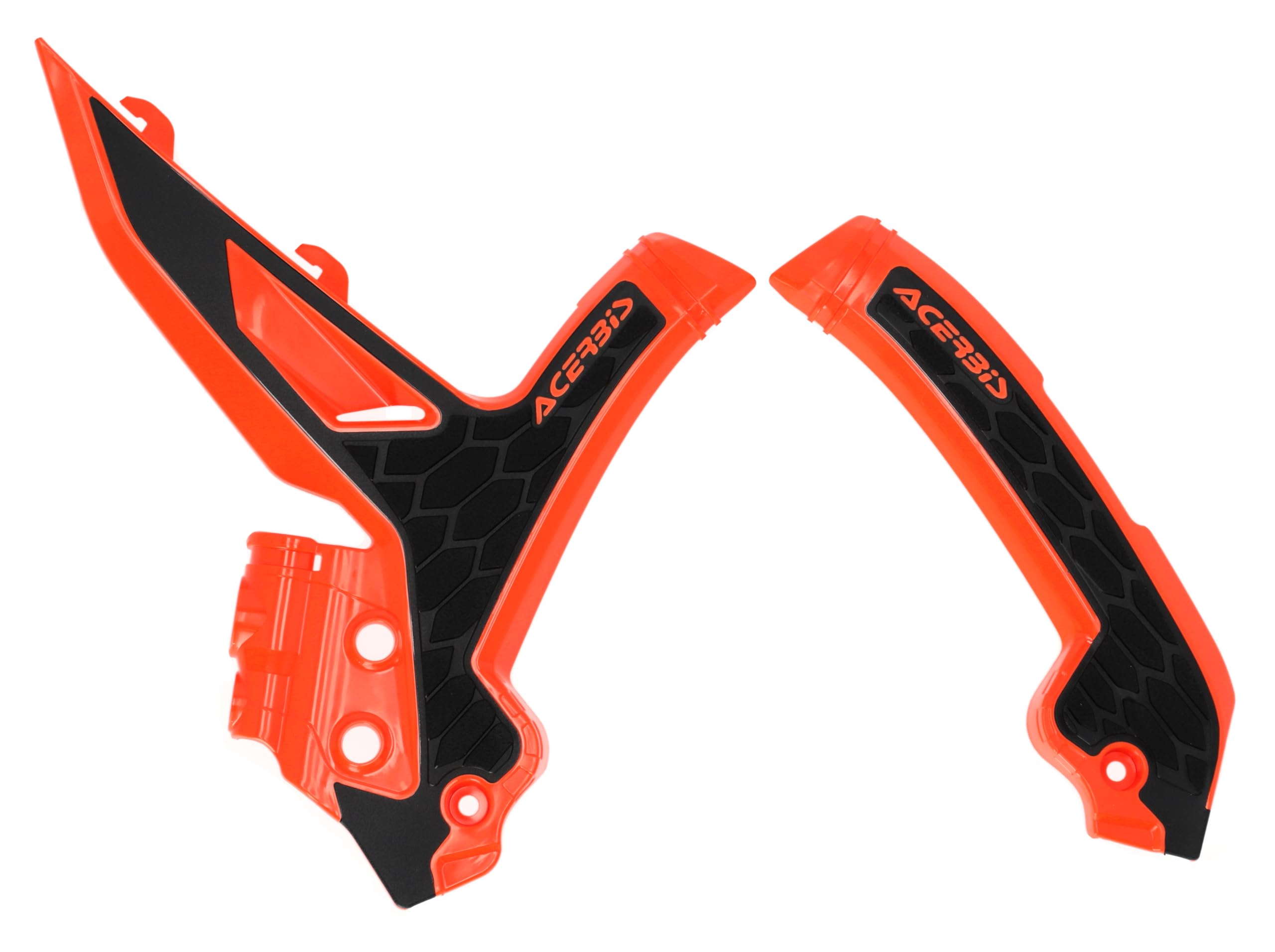 Amazon.com: Acerbis X-Grip Frame Guards 16 KTM Orange/Black