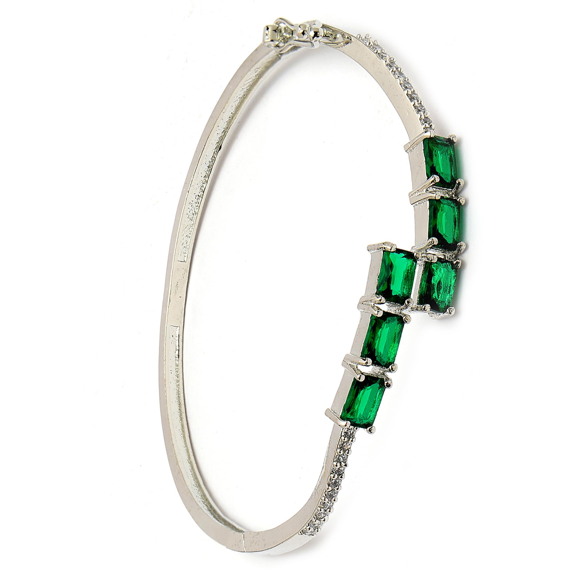 See full amazon price history chart for ZENEME Fashion Rhodium Plated Crystal AD Bangle Silver Plated Stylish American Diamond Openable Kada Cuff Bracelet For Women Gift for Girls Women (Ruby Radiance Green Bracelet) ZENEME Fashion Rhodium Plated Crystal AD Bangle Silver Plated Stylish American Diamond Openable Kada Cuff Bracelet For Women Gift for Girls Women (Ruby Radiance Green Bracelet) (B0D8JHT6C6) Amazon Price History, Amazon Price Tracker