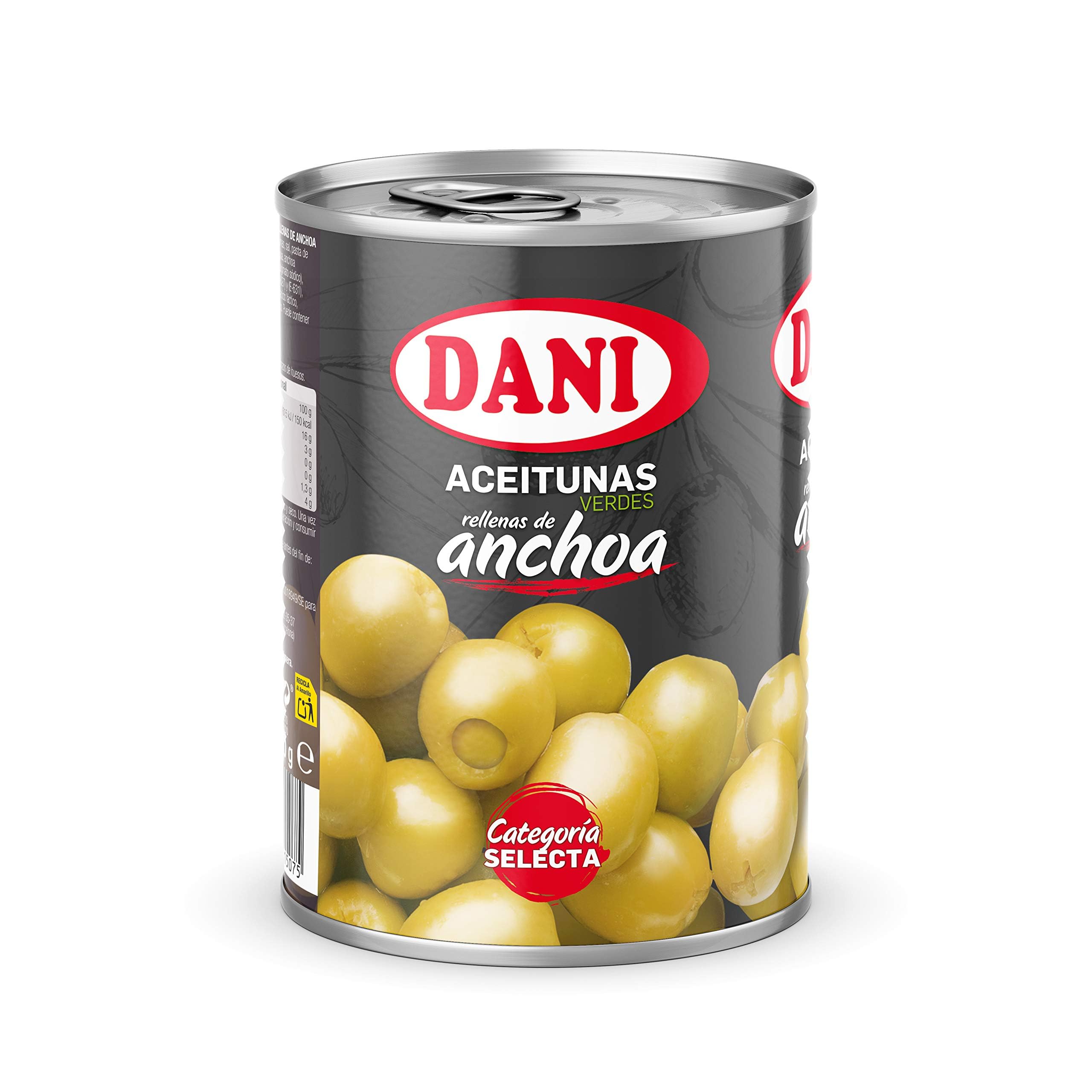 Dani - Aceitunas (Extra Grandes) rellenas de Anchoa 350 gr. — view 9