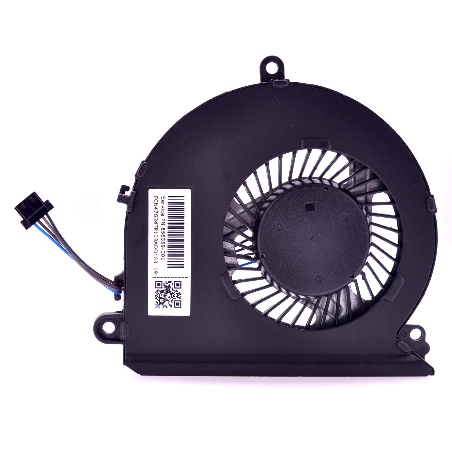 PartEGG CPU Cooling Fan Replacement for HP Pavilion 15-AU 15AU 15-AW 15T-AU 15Z-AW 15-AW000 15-AU000NR 856359-001