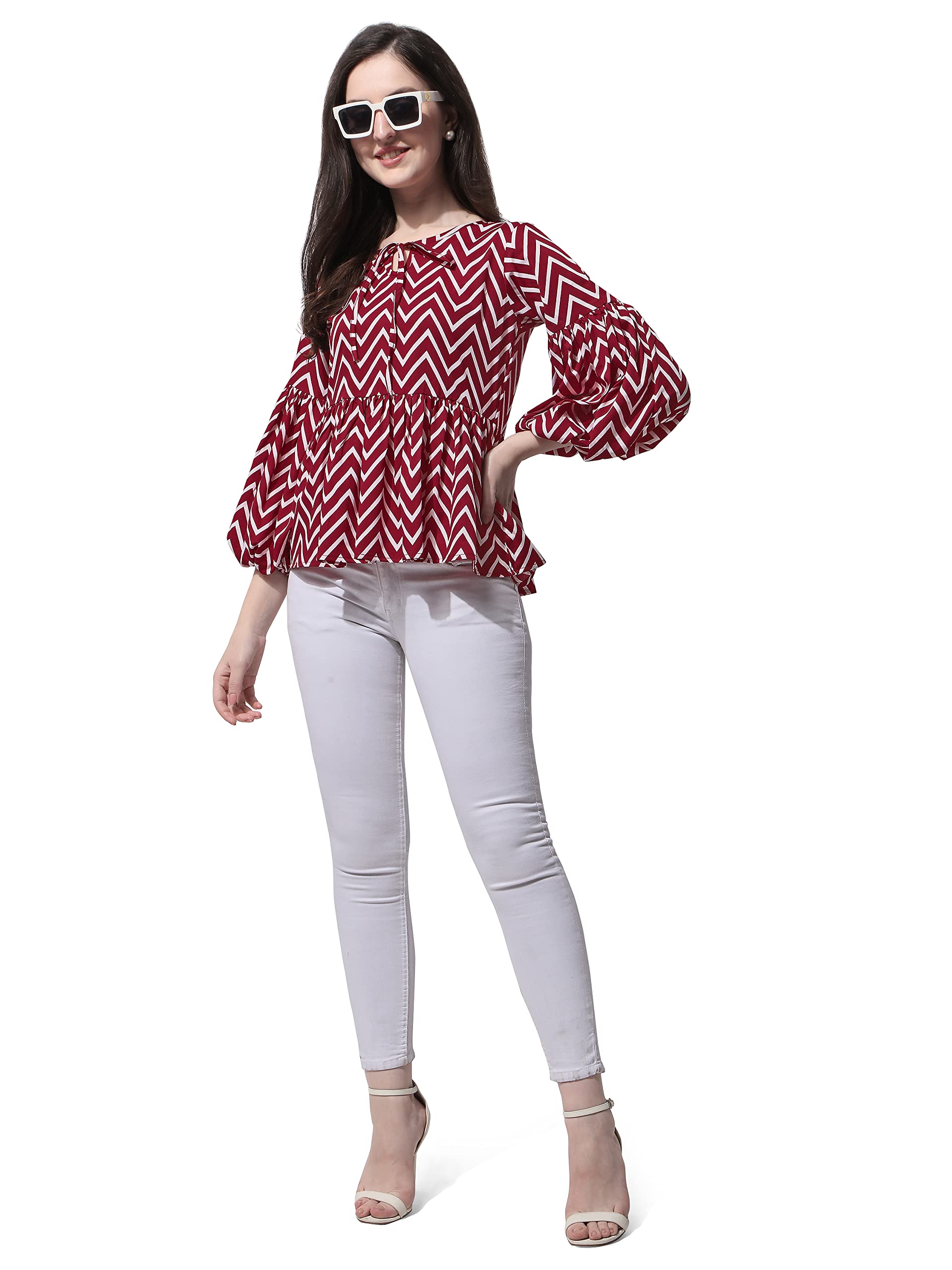 oomph! Women's Polyester Regular Fit Top-picture-22
