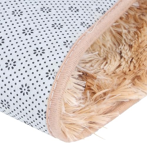 Miniatura 7 de Juego de alfombras de baño, 3 piezas suaves antideslizantes y cubierta para tapa de inodoro, decoración del hogar y comodidad (amarillo)