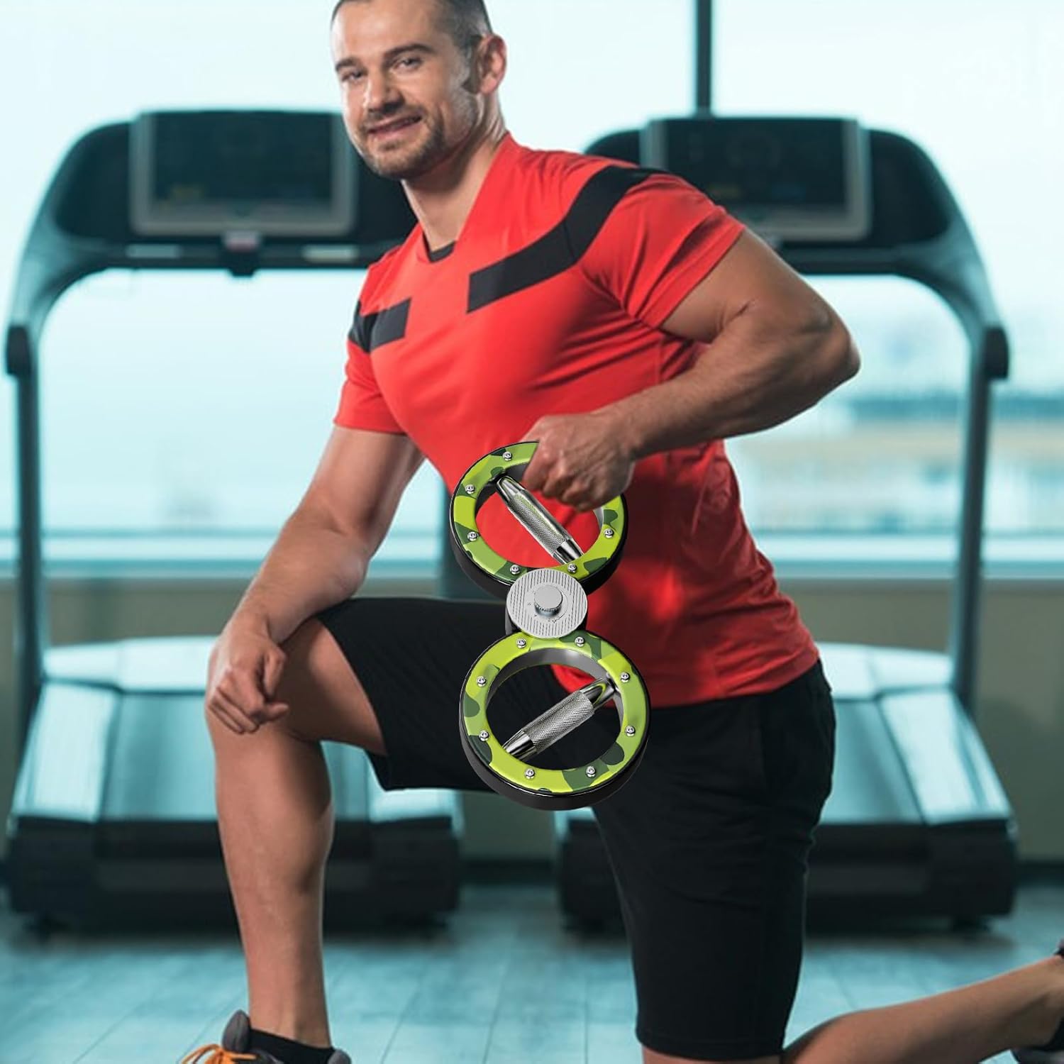 Forearm Strengthener - 360 Degree Rotation Trainer, Adjustable Resistance Muscle Burner, Heavy Duty Fitness Equipment | Men Women Gym Home for Men Women Gym Home