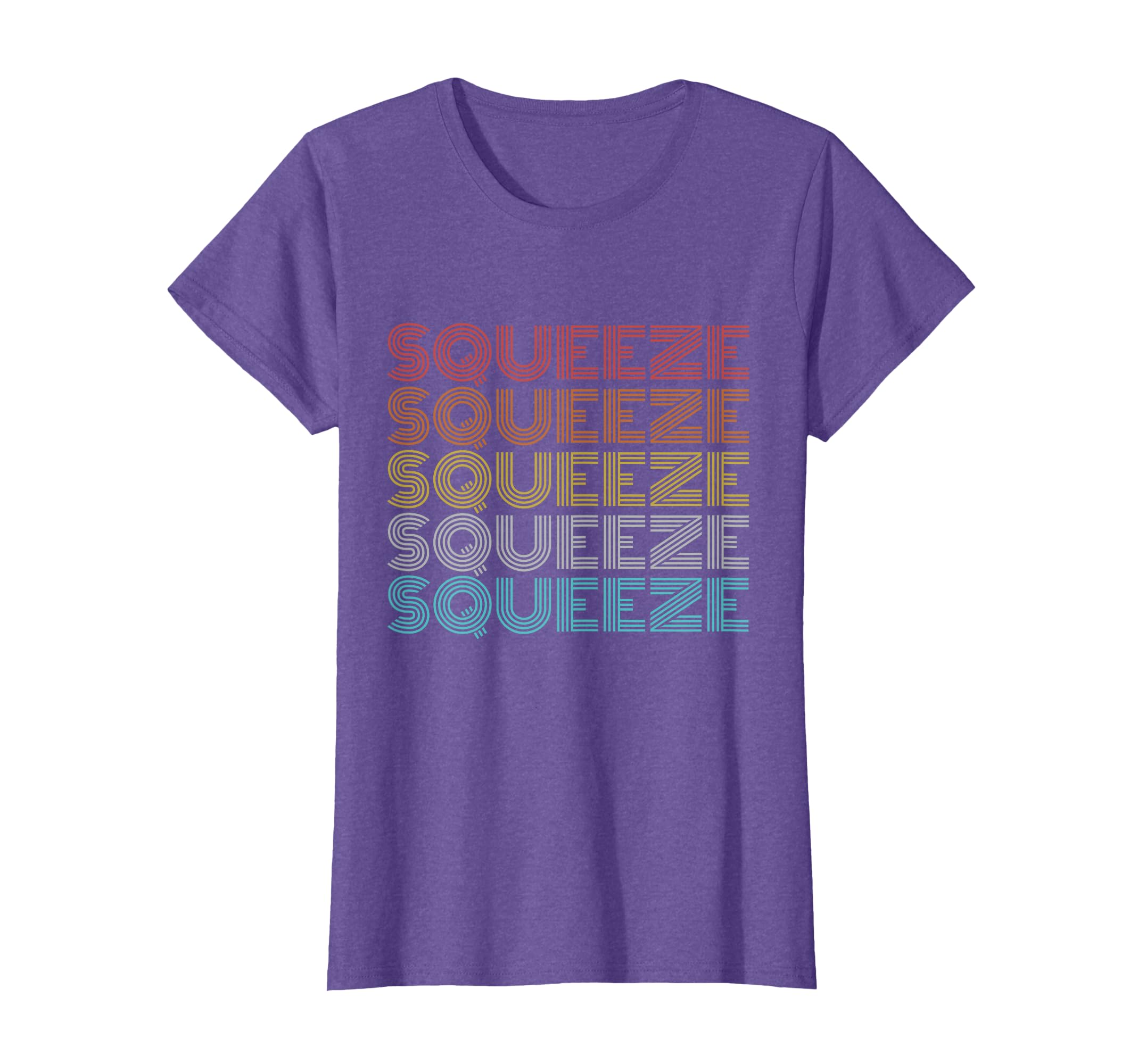 Retro Vintage Squeeze T-Shirt : Amazon.co.uk: Fashion