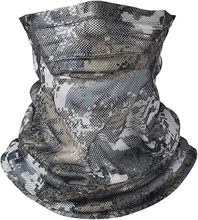 SITKA Gear Lightweight Mesh Camo Hunting Face Mask, Optifade Elevated II, OSFA
