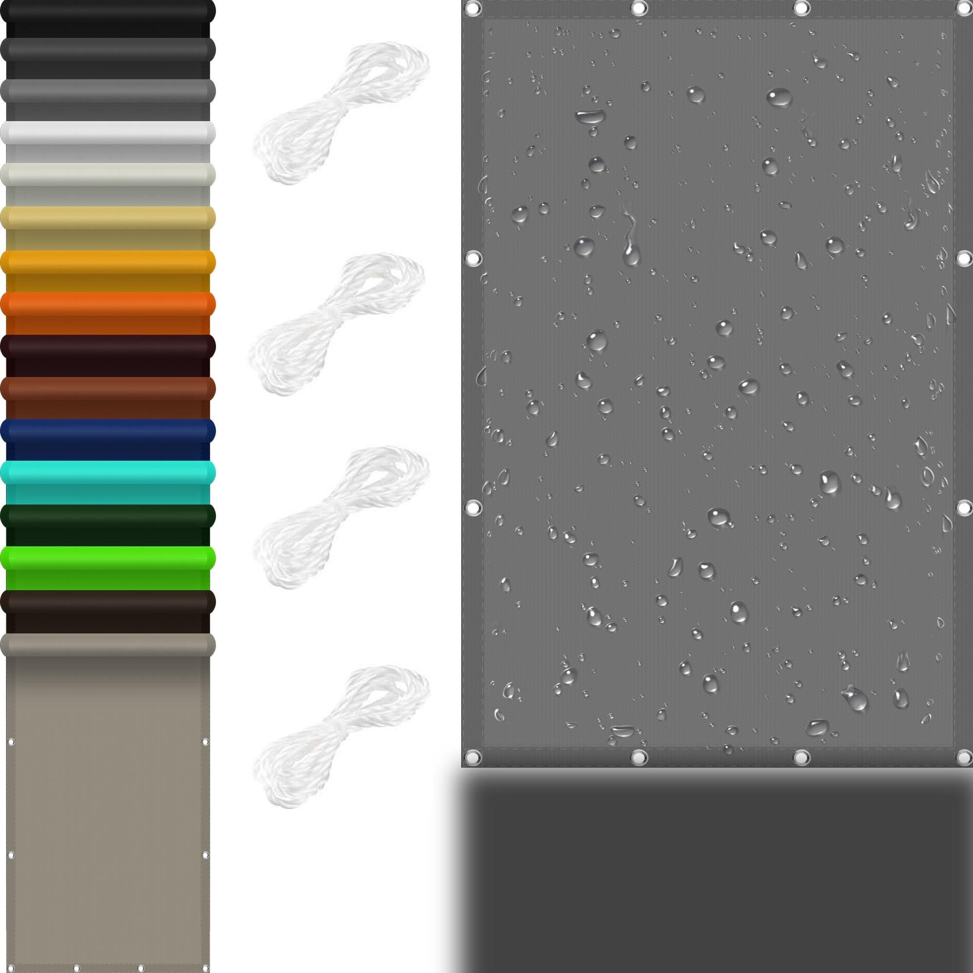 Sonnensegel Quadratisch 1,5x9m – UV-Schutz Für Balkon, Terrasse & Garten – Inkl. Edelstahl-Befestigung