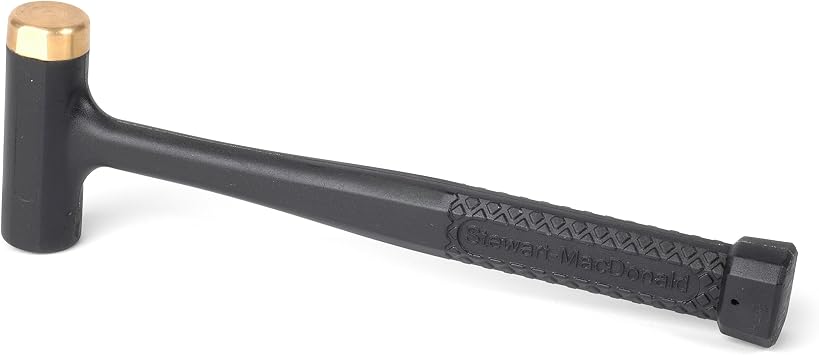 StewMac Deadblow Fretting Hammer Controlled-Strike Fretting Hammer with Non-Rebound Head for Accurate Fret Installation, Pro Luthier & Guitar Tech Tool