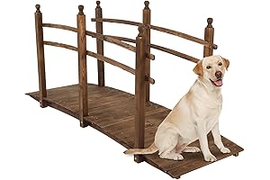 VINGLI 10 ft Garden Bridge: Your Path to Enchanting Outdoor Ambiance