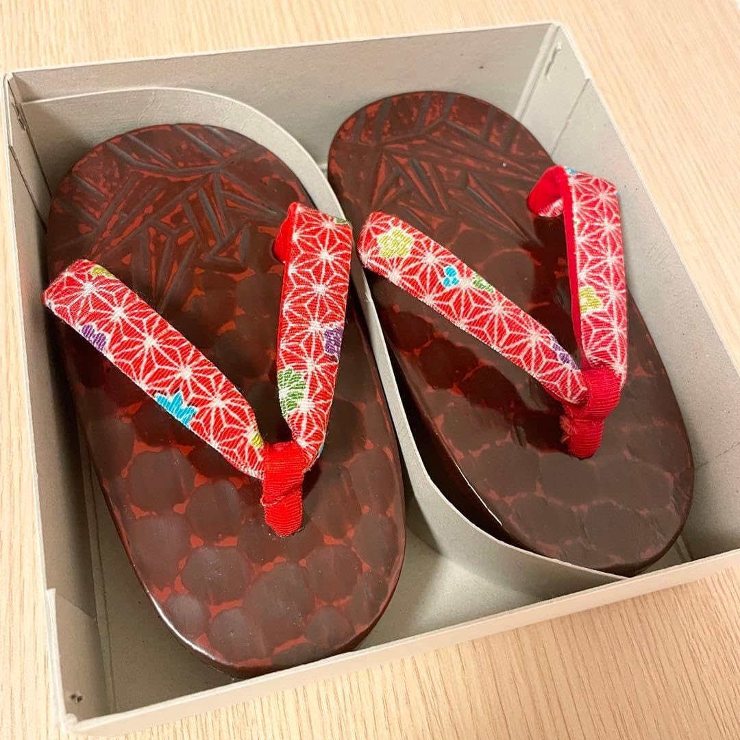 鎌倉彫 こども下駄