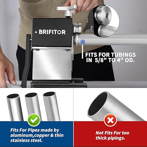 Miniatura 4 de Herramienta de cuentas para tubos, herramienta de formación de cuentas, rodillo de cuentas, para tuberías de admisión o intercooler en 58 pulgadas o