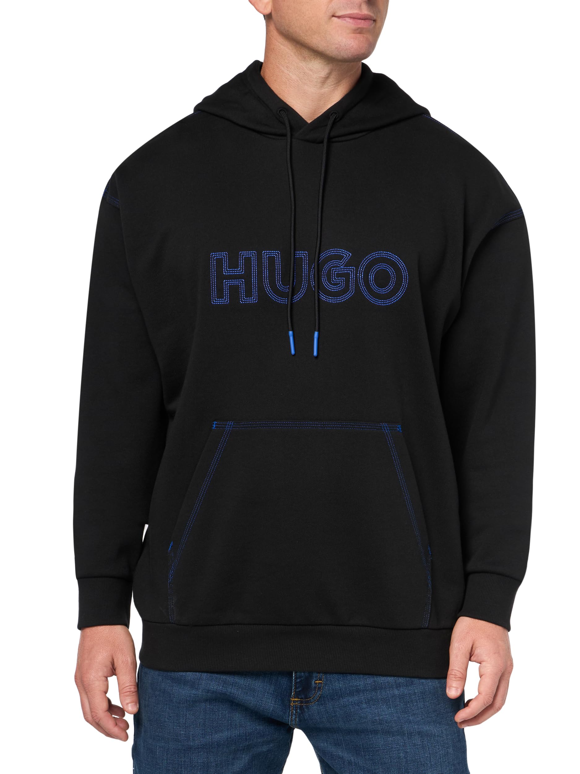 Sweatshirt à capuche homme Hugo en molleton de coton premium - 4