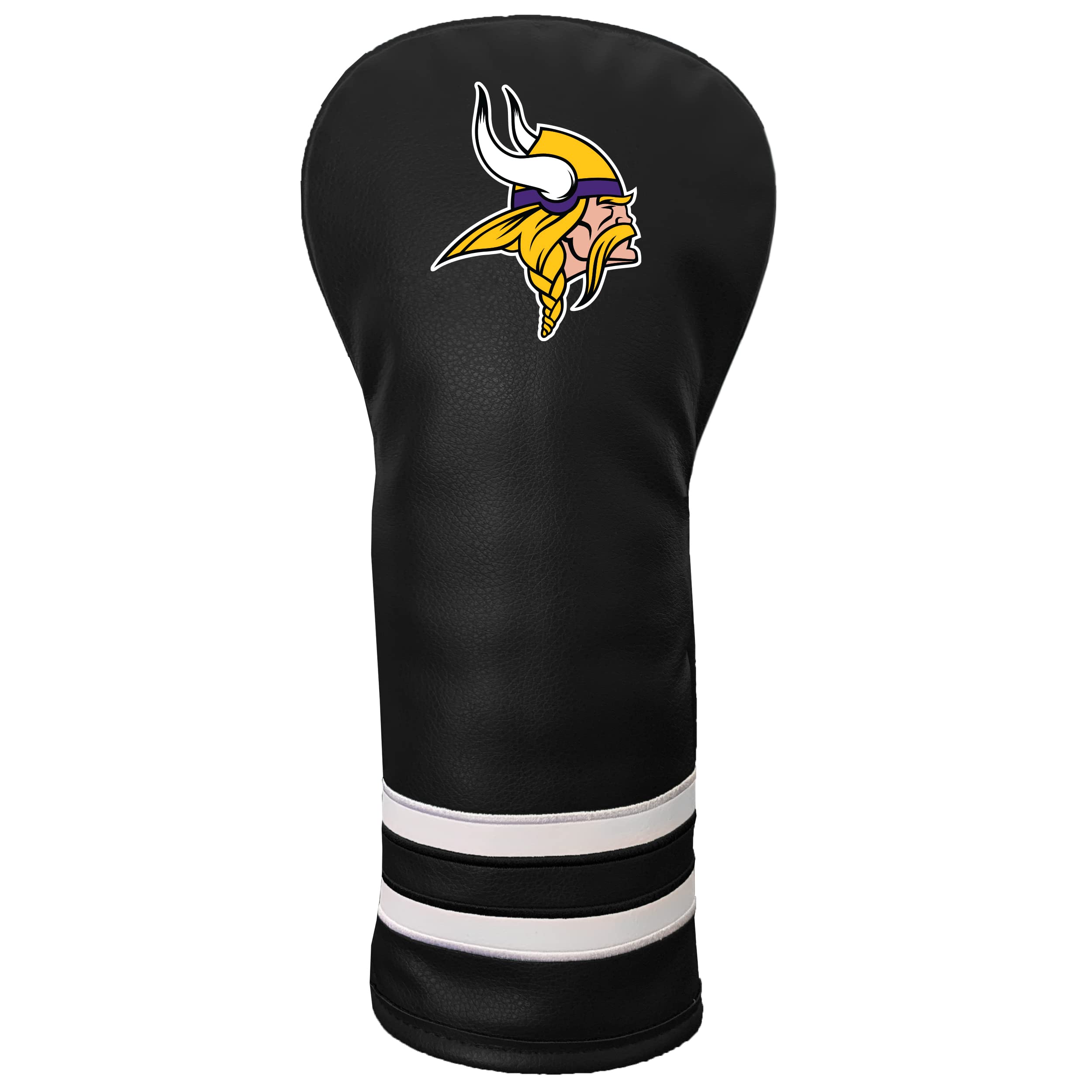 Team Golf NFL Minnesota Vikings Vintage Fairway Headcover (Color) - Printed Team Golf NFL Vintage Fairway Headcover (Printed), Fits All Fairway, Hybrid and Utility Clubs