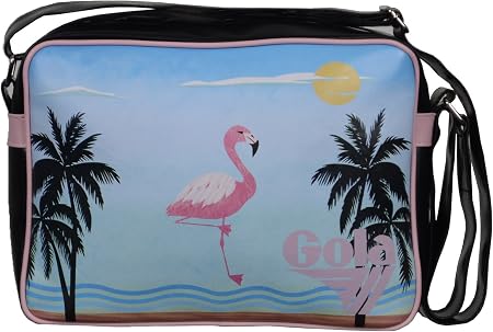 Gola Tracolla Maclaine MKII CUB939 Mint Pale Pink Tracollina verticale  Verde Acqua rosa