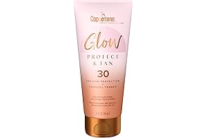 Coppertone Glow with Shimmer SPF 30 Gradual Self-Tanner