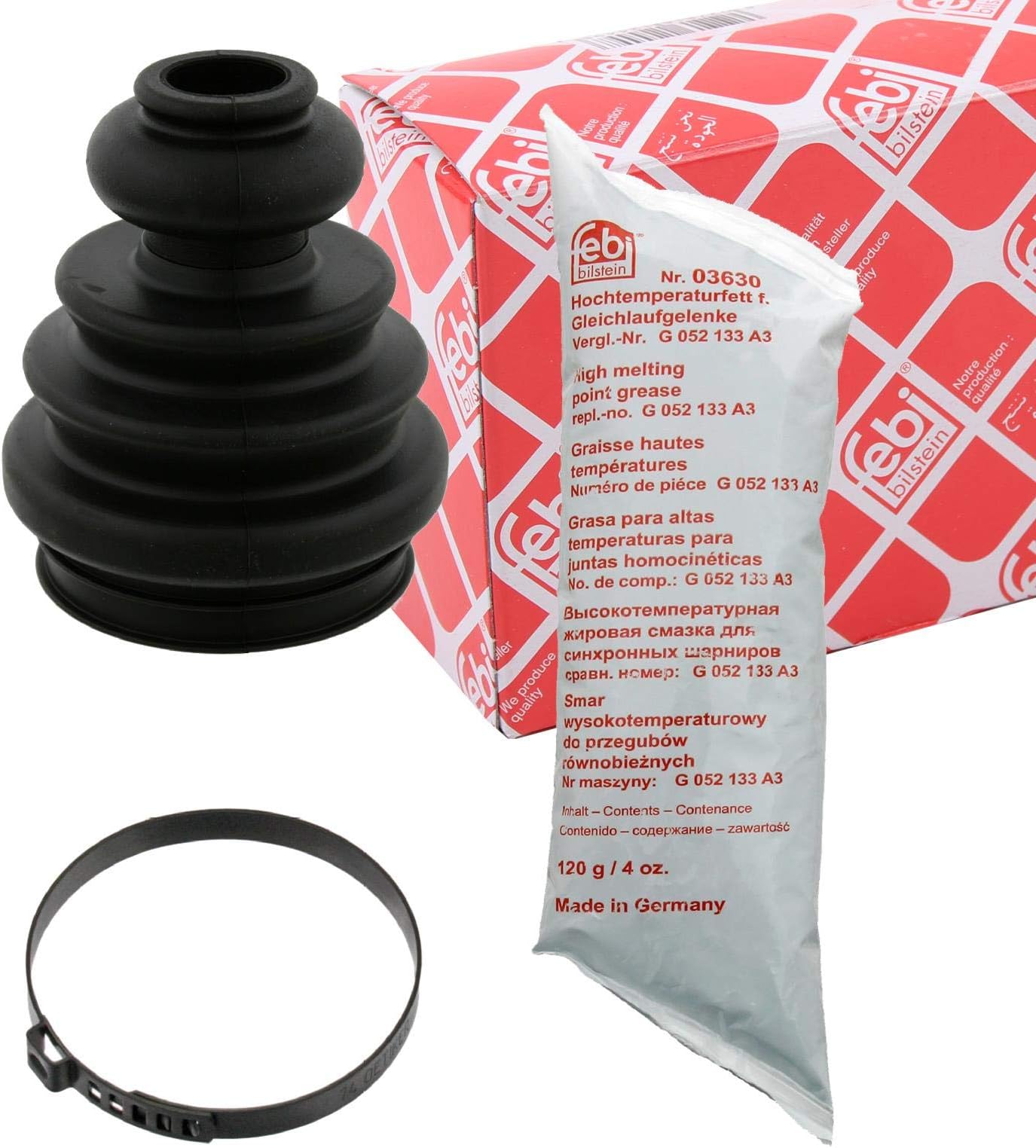 VKJP 01001 S SKF CV Boot Kit, Drive Shaft 146 Mm, With Clamps VKJP - View #10