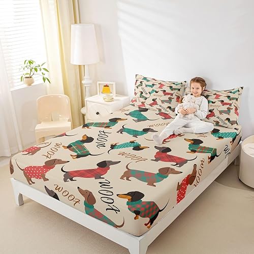 Miniatura 72 de Erosebridal Sábanas rústicas de oso para decoración de cabaña, camping, sábana bajera ajustable de ciervos de caza para cabaña, juego de ropa