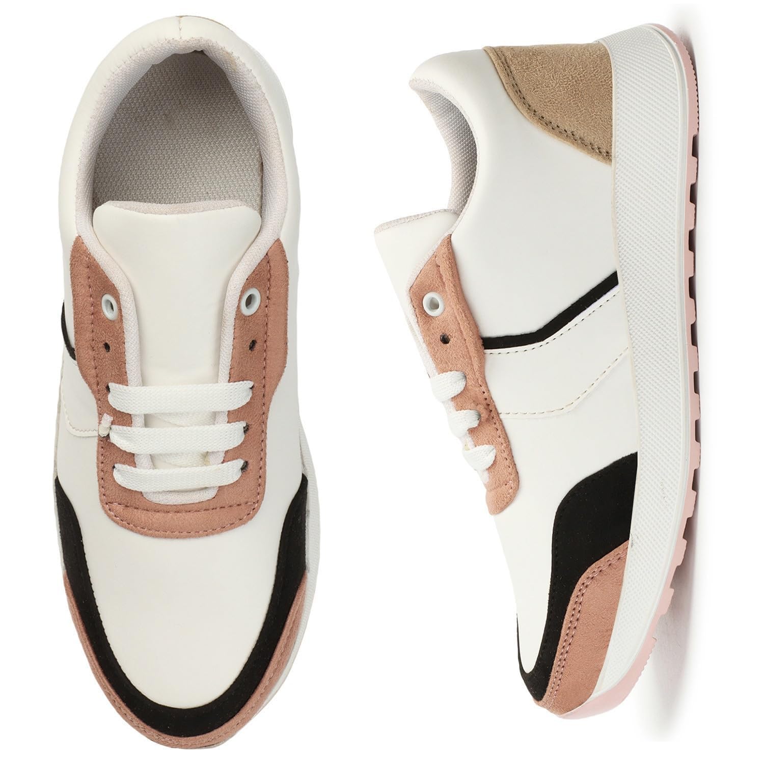 ArranQue Shoe for Women & Girls Trendy Stylish Girls Walking Sport Training & Gym Shoe for Women & Girls Sneaker for Women Pink Size 36 UK6 (B0CJWFXHB7) Amazon Price History, Amazon Price Tracker