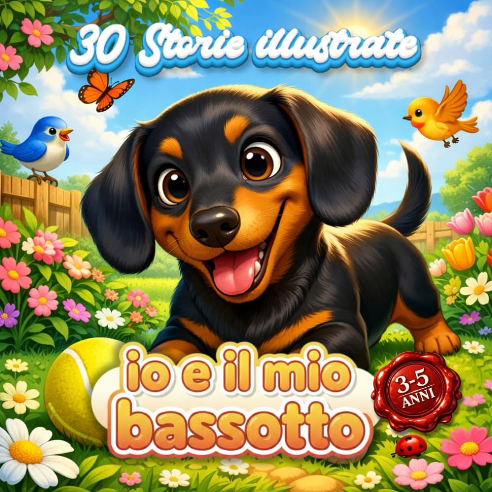 io e il mio bassotto: 30 storie dolcissime a colori da leggere a tuo figlio per un legame meraviglioso