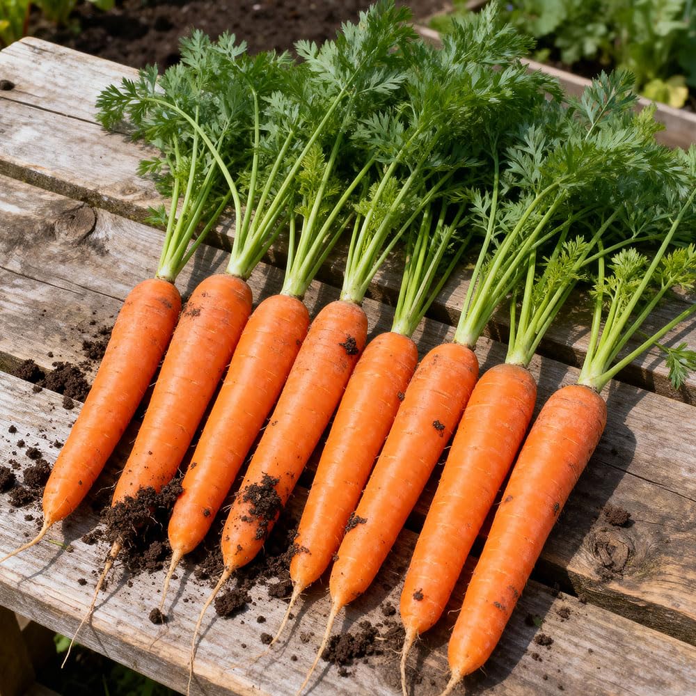 Carrot Speedo F1 Seeds – Fast Growing Early Maincrop Type – for Your Beautiful Kitchen Garden