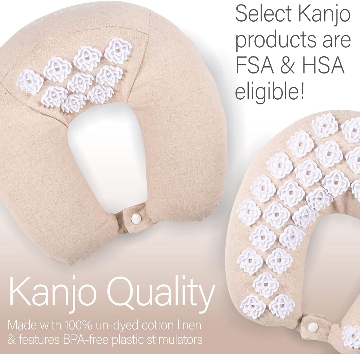 Buy Kanjo Memory Foam Acupressure Neck Pillow High Density Memory