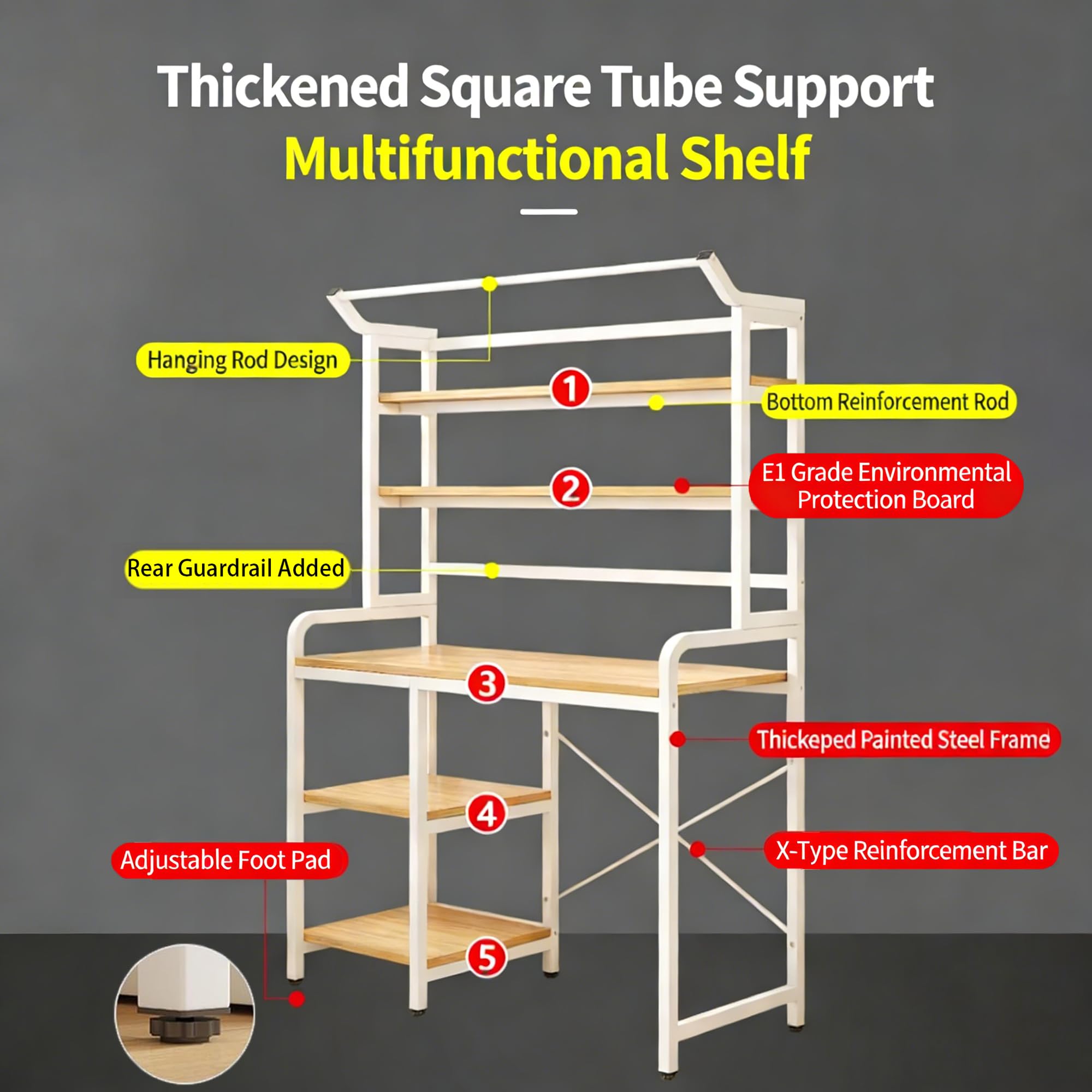 Stilvoller, platzsparender Waschmaschinenschrank – Schwarz-Weiß-Aufbewahrungsregal, 110 x 60 x 150 cm, perfekt für kleine Waschküchen, maximiert Platz und optimiert effizient