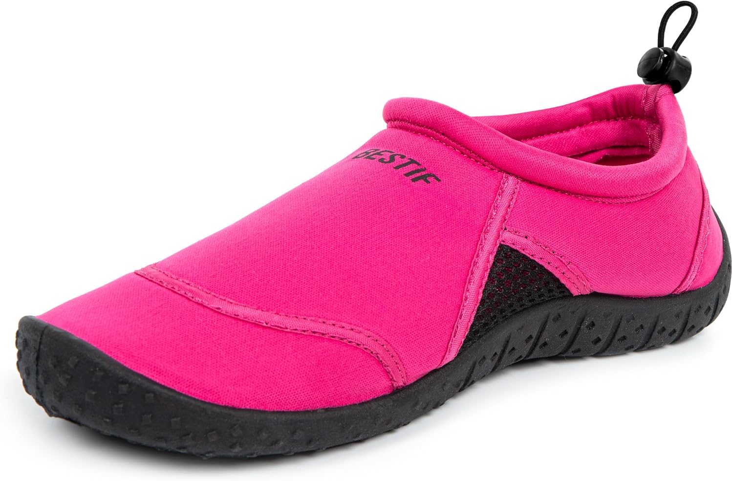 Bathing Shoes Men Women Swimming Shoes Neoprene Water Shoes Drawstring Lightweight and Comfortable Black Blue Size 36-45 image 2