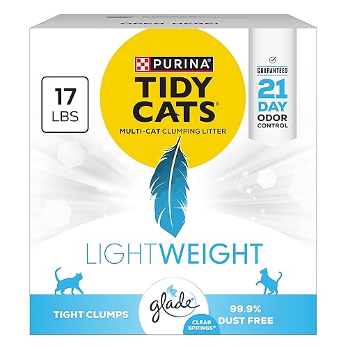 Purina Tidy Cats LightWeight With Glade Clear Springs Multi-Cat, Clumping,