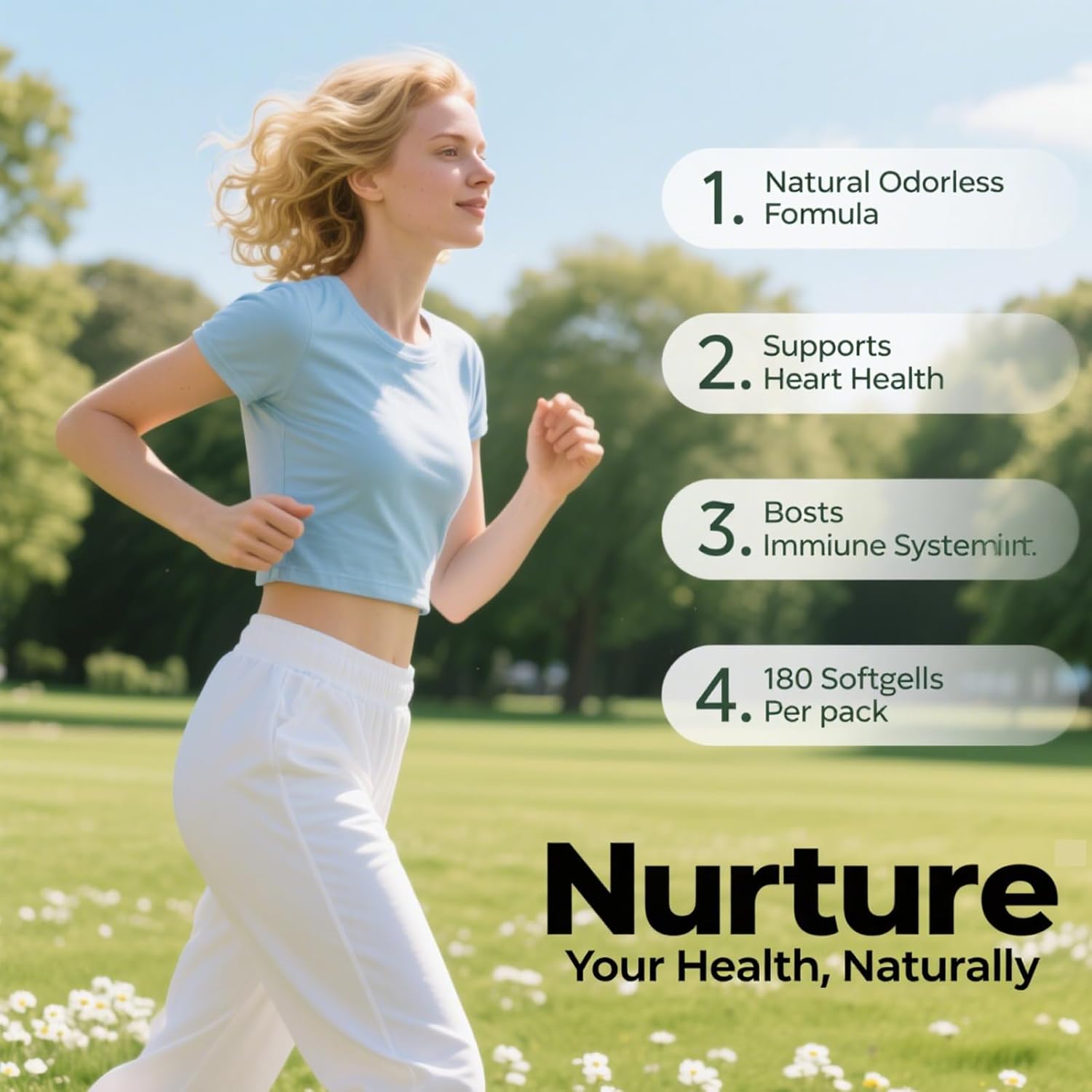 Aged Garlic Extract - 7500mg Odorless - 180 Softgels | Non-GMO, Gluten-Free | Supports Immune Health (1) - Image 5