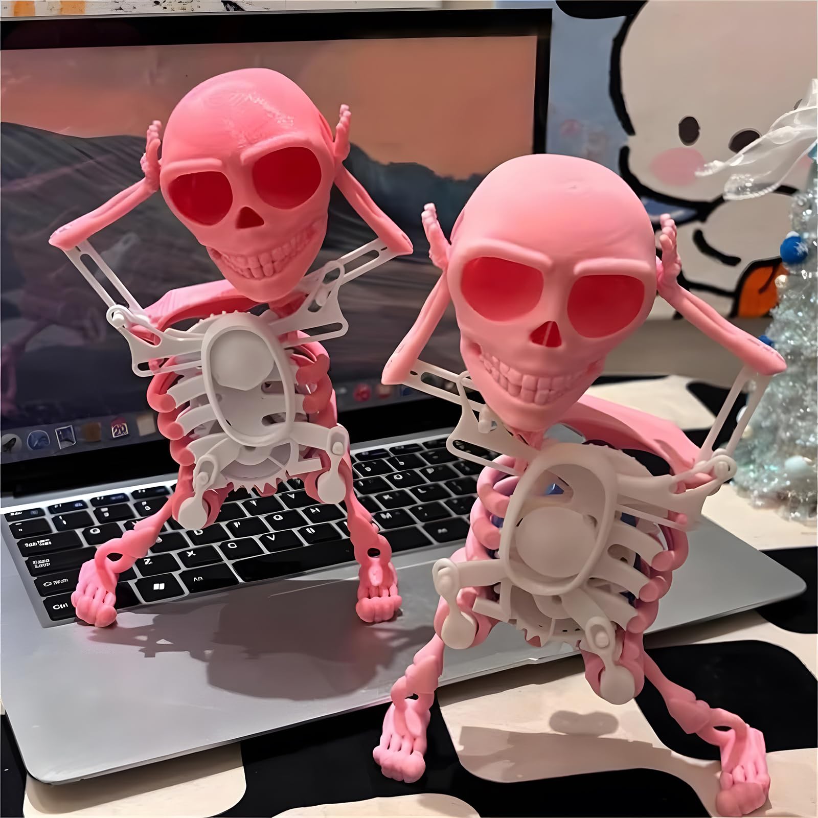 Amazon.com: Atlodas Skeleton Dancing and Swinging Clockwork, 3D