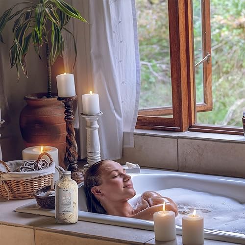 Miniatura 6 de Treat Milk Bath - Soothing Lavender & Oatmeal Soak  All-Natural, Vegan, Handmade with Organic Essential Oils for Mineral Rich Hydration, Calming