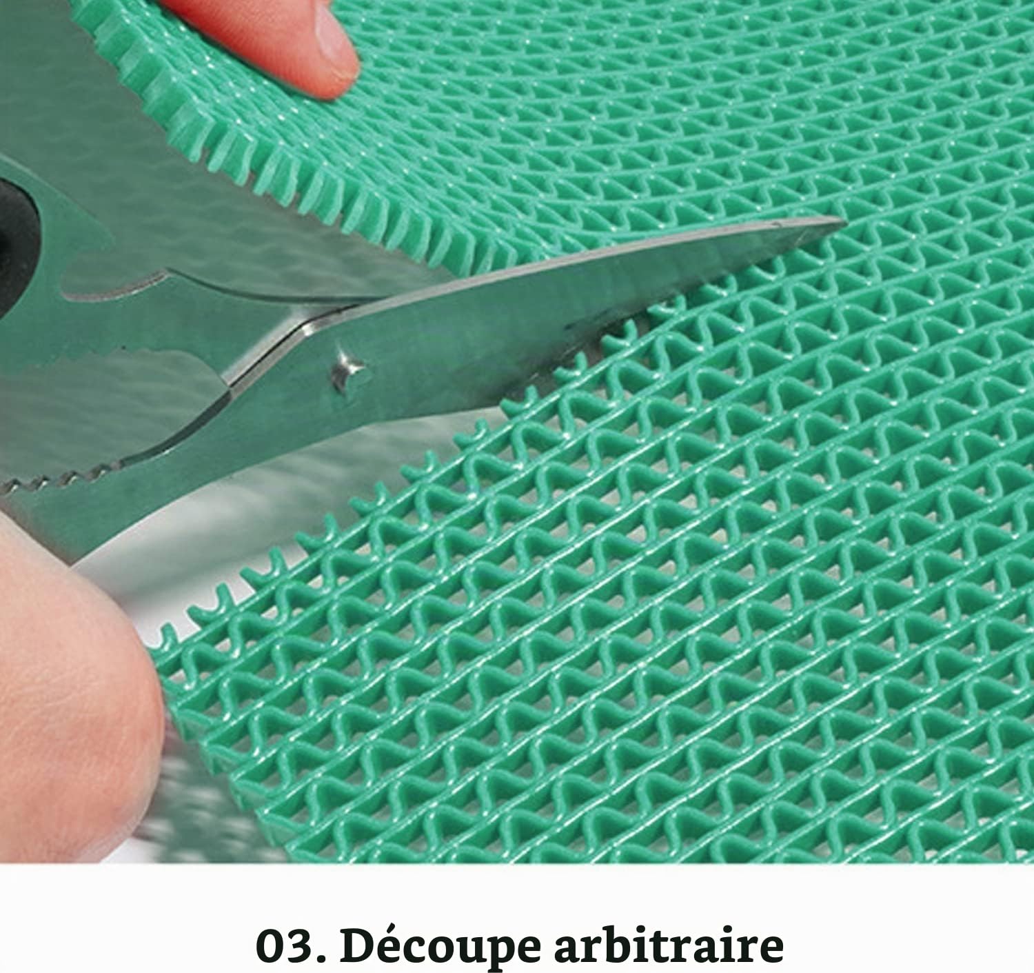 BWKJMY Tapis d'extérieur antidérapant en caoutchouc robuste pour salle de bain, piscine, hôtel, cuisine, restaurant - 300 x 90 cm