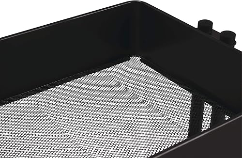 Simply Tidy Lexington - Carrito de almacenamiento multifuncional de metal de 3 niveles para el hogar, la oficina y la cocina, 1 paquete