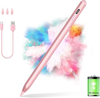 5X Fast Charge Kailfee Stylus Pen for iPad(2018-2023), Apple Pencil 2nd Generation, iPad Pencil Compatible with Apple iPad Pro 11&12.9 inch, iPad Air 3/4/5th, iPad 6-10th, iPad Mini 5/6th