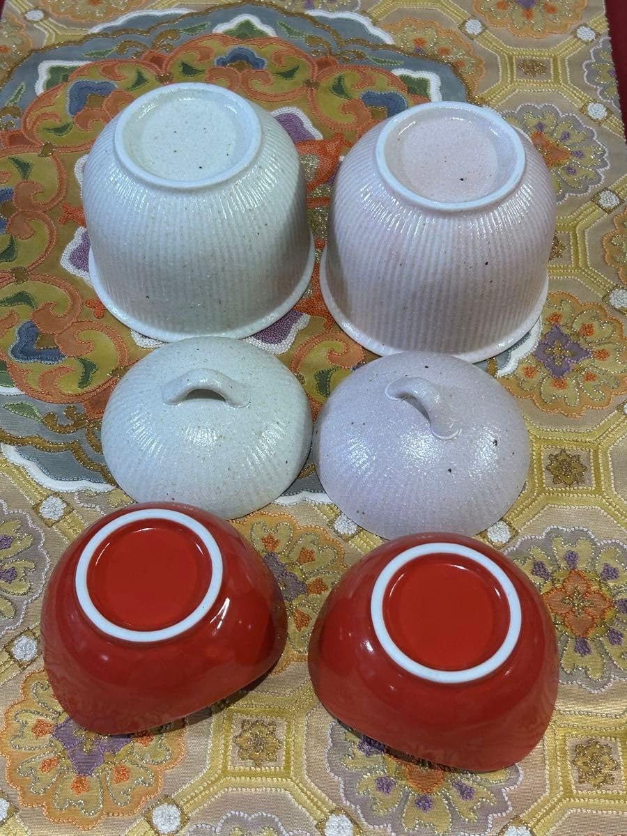 濱田庄司作 黒釉柿釉指描四方反上皿 人間国宝 文化勲章受章 濱田庄司