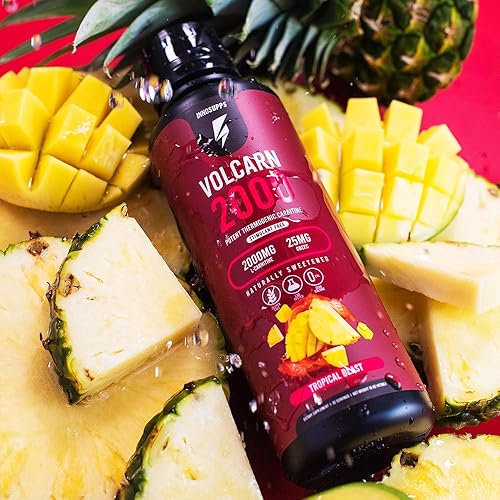 Miniatura 8 de InnoSupps Volcarn 2000 - L-Carnitina líquida, estimula la energía, sin cafeína ni edulcorantes artificiales, 32 porciones.